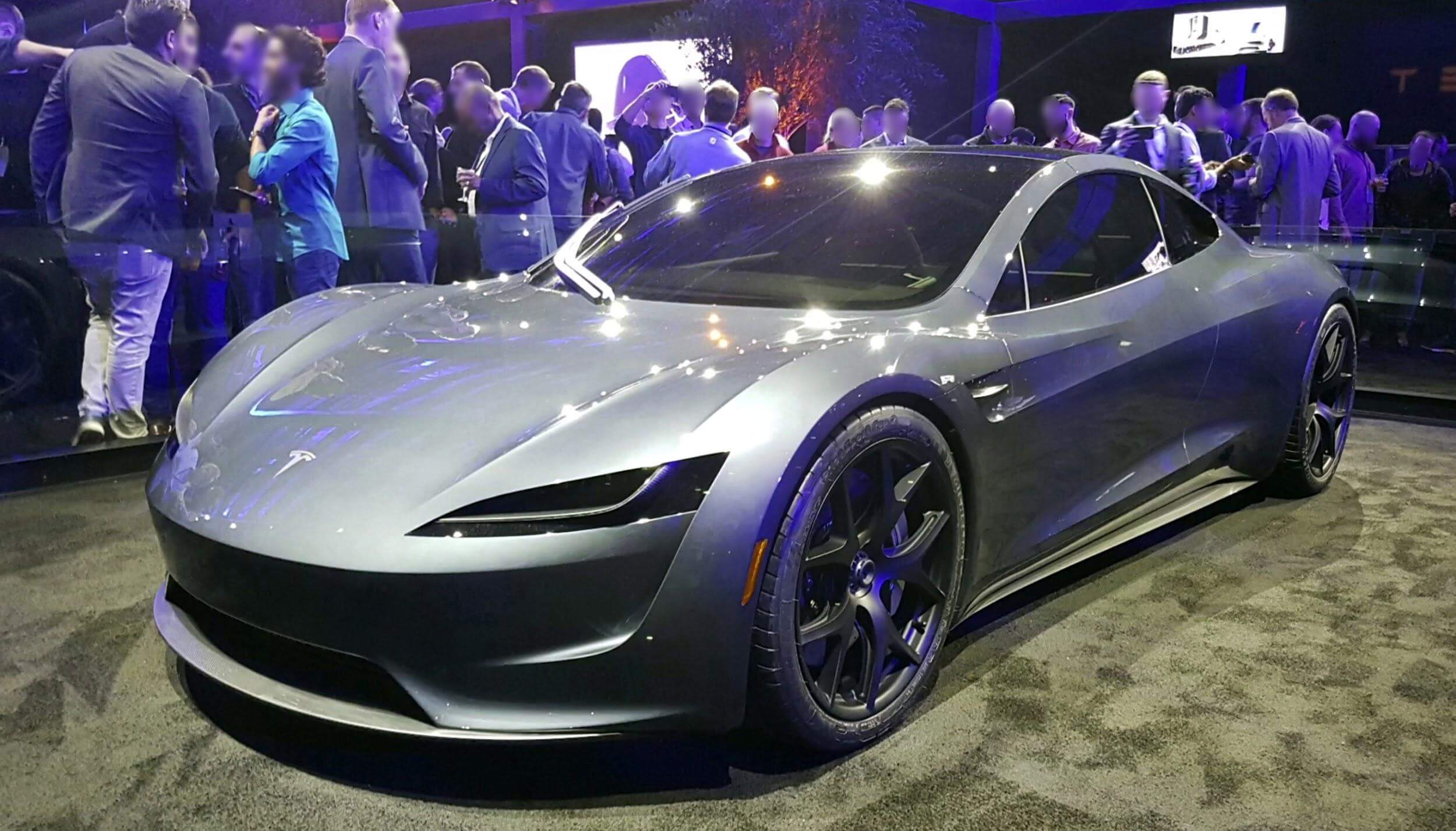 A Tesla Car, the Roadster